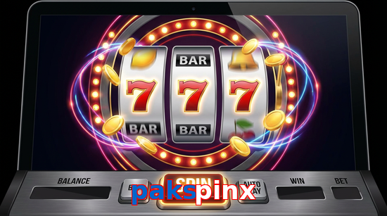Main screen of Pakspinx slots page for PK players